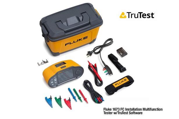 Fluke 1673 FC AUS FTT Multifunction Installation Tester AUS + TruTest