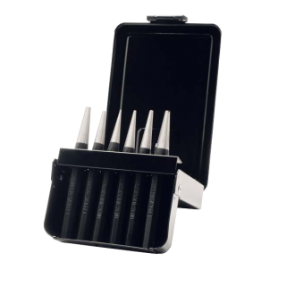 Elora Drift Punch Set in a metal case 6 Pce 264K
