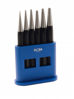 Elora Drift Punch Set in plastic stand 6 Pce 264KS
