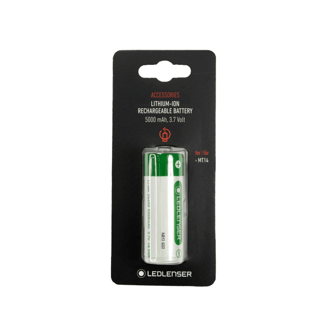 Ledlenser Accessory 26650 Battery 3.7v 5000mAh for MT14 Torch