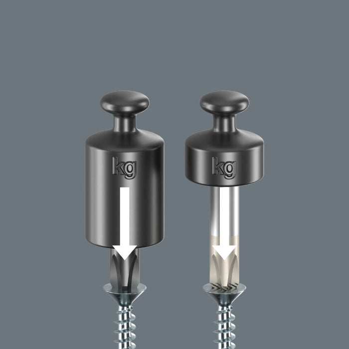Wera 1850 PH Kraftform Ball-Grip Phillips Screwdriver PH2 x 100mm