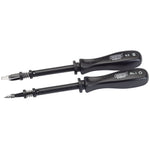 Draper Tools Screw Holding Mechanics Screwdriver Set 2 Piece 27591
