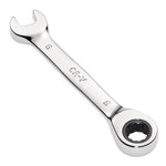 Draper HI-TORQ® Metric Stubby Ratchet Combination Spanner, 8mm