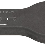 Hazet 1/2in Box-End Wrench Striking Face Pattern Groove Profile With 2 Striking Faces 2784SR-1 
