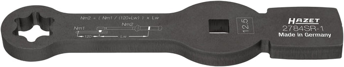 Hazet 1/2in Box-End Wrench Striking Face Pattern Groove Profile With 2 Striking Faces 2784SR-1 