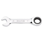 Draper Hi-Torq Metric Stubby Ratchet Combination Spanner, 14mm