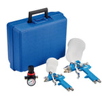 Draper Tools HVLP Air Paint Spray Gun Kit 7 Pce