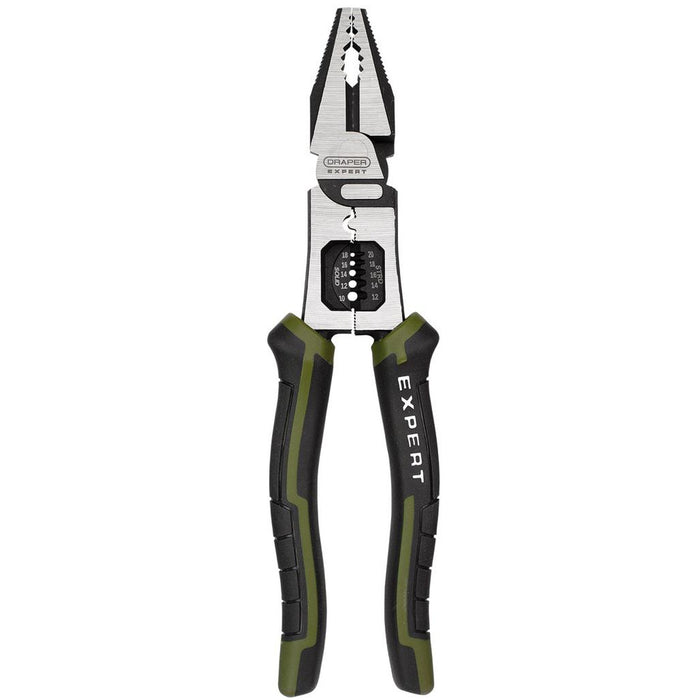 Draper Expert Combination Pliers with Wire Stripper 200mm