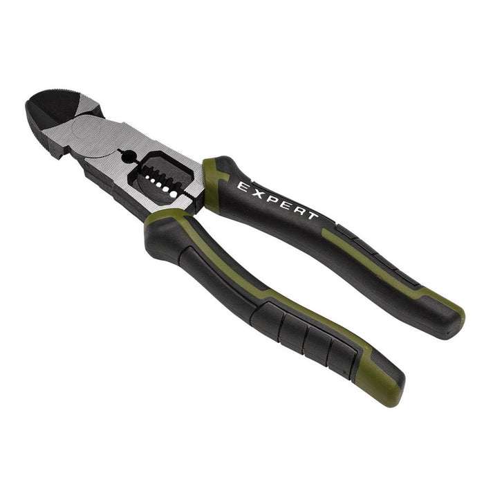 Draper Expert Side Cutters with Wire Stripper 200mm