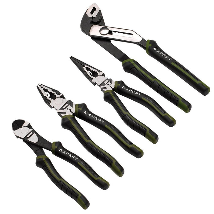 Draper Expert High Leverage Pliers Set with Water Pump Pliers (4 Piece)
