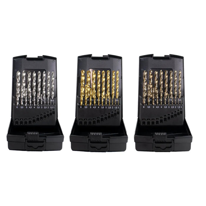 Terrax by Ruko 3 in 1 Box Steel Drill Bit HSS, 57 Pce