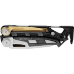 Leatherman 16 Tool MUT (Military Utility Tool) Heavy Duty Black Oxide Multi-Tool with Green MOLLE Sheath