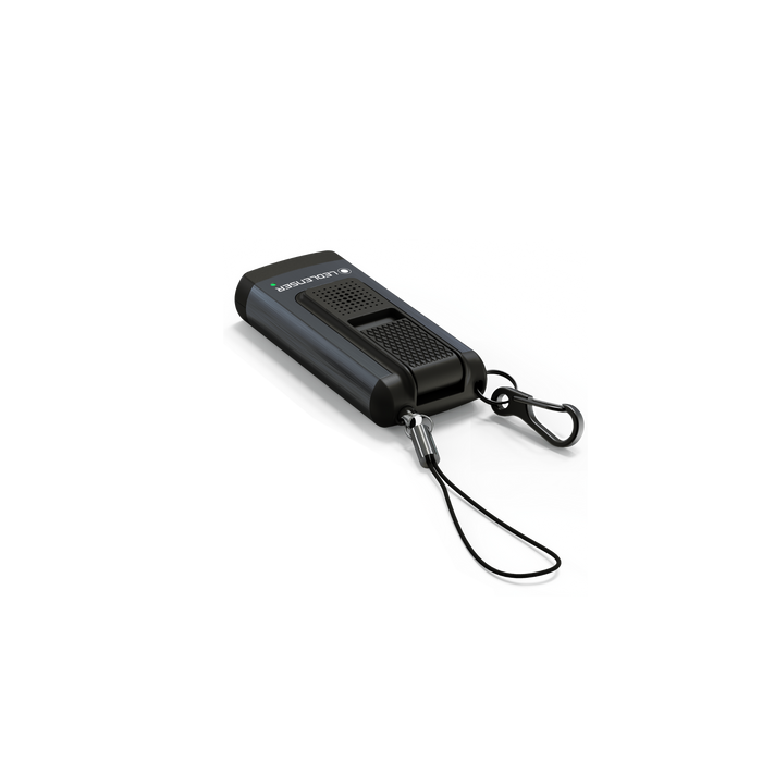Ledlenser K6R Safety 400lm Rechargeable LED Pocket Keyring With 100 Decibel Shrill Alarm Grey