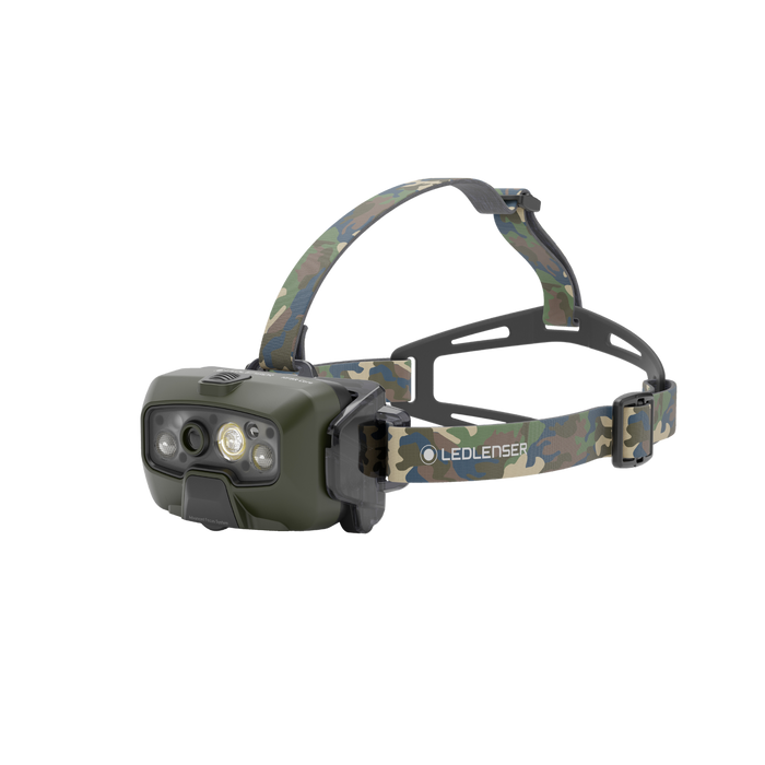 Ledlenser HF8R Core RGB 1600lm Rechargeable IP68 Adaptive Light Beam Technology Headlamp Camo