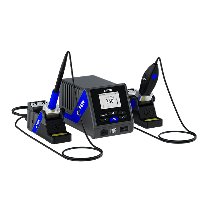Atten GT-6120A Precision Soldering Station with GT-Y040 Iron & GT-N080 Tweezers