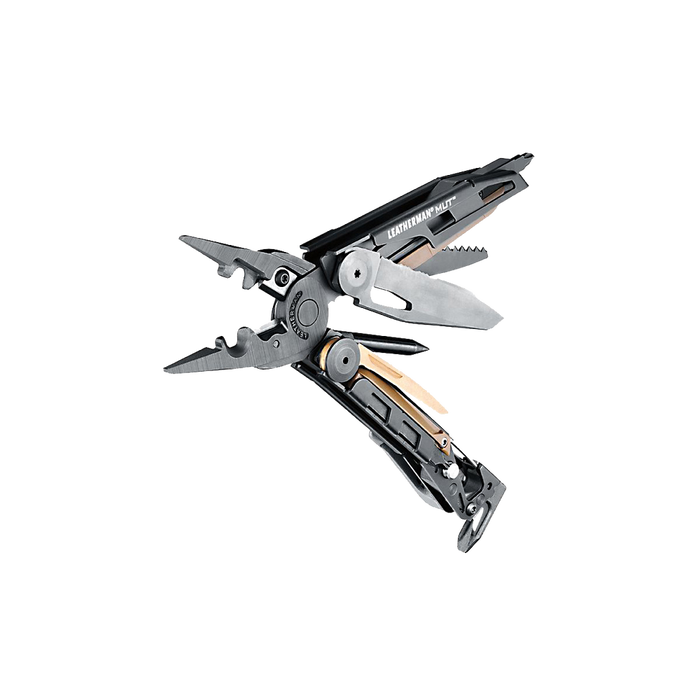 Leatherman 15 Tool MUT® EOD Black Oxide Multi-Tool with Green MOLLE Sheath