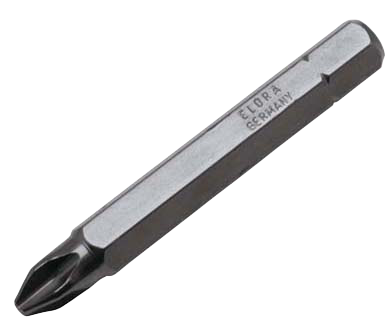 Elora Screwdriver Bit 1/4in cross slot 3020-PH 3x32