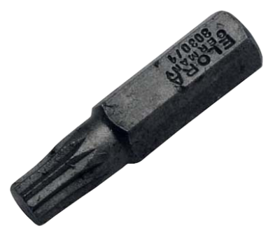 Elora Screwdriver Bit 1/4in B&S-XZN 3030-XZN M6