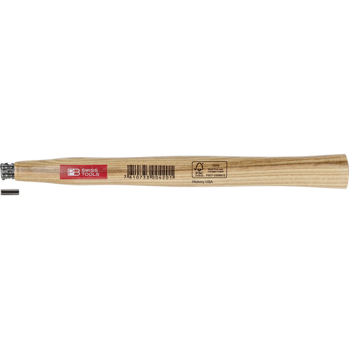 PB Swiss Hickory Wood Replacement Handle for PB300 PB304 & PB306 Mallets