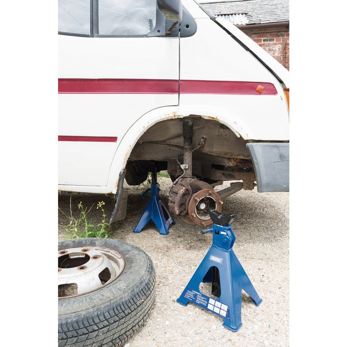 Draper Tools Ratchet Axle Stands 6 Tonne (Pair) 30883