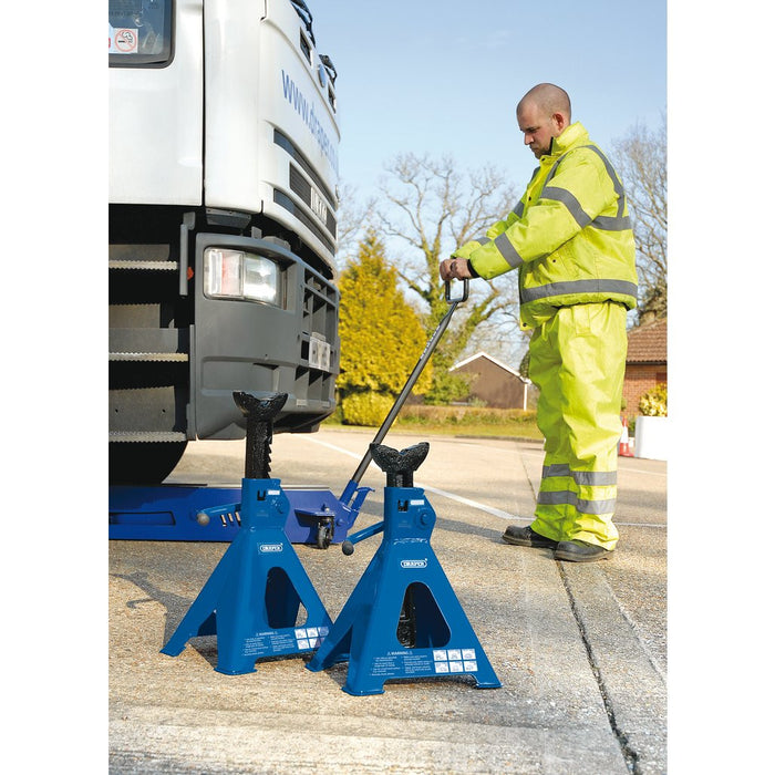 Draper Tools Ratchet Axle Stands 6 Tonne (Pair) 30883