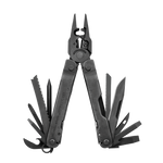 Leatherman 19 Tool Super Tool 300 EOD Black Oxide Multi-Tool with Brown MOLLE Sheath