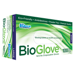 TGC BioGlove Nitrile Disposable Gloves Box of 100 - Medium