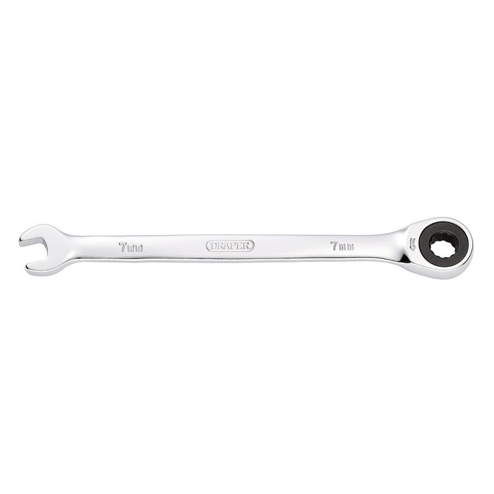 Draper Tools 7mm Metric Ratcheting Combination Spanner 31004