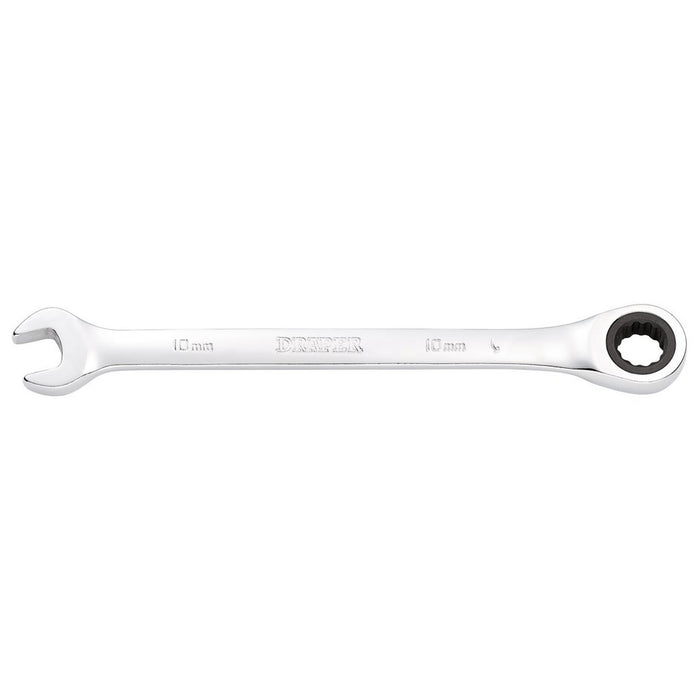 Draper Tools 10mm Metric Ratcheting Combination Spanner