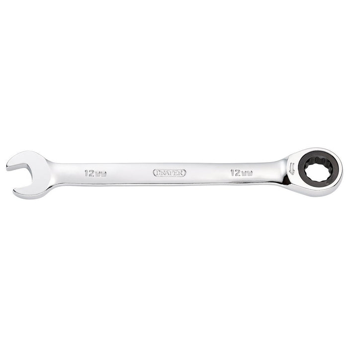 Draper Tools Metric Ratcheting Combination Spanner 12mm 31009