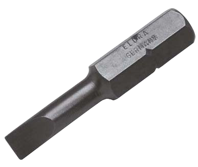 Elora Screwdriver Bit 5/16in plain slot 3100-IS 1.2x8