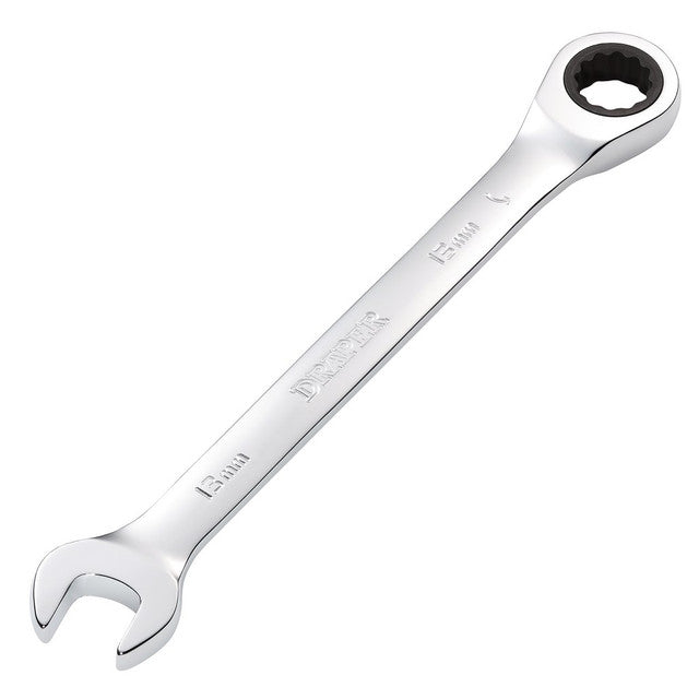 Draper Tools 13mm Metric Ratcheting Combination Spanner