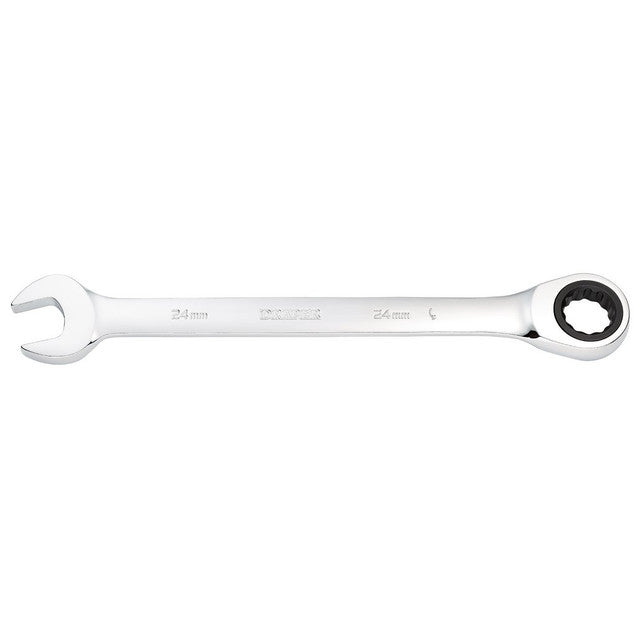 Draper Tools Metric Ratcheting Combination Spanner 24mm 31023