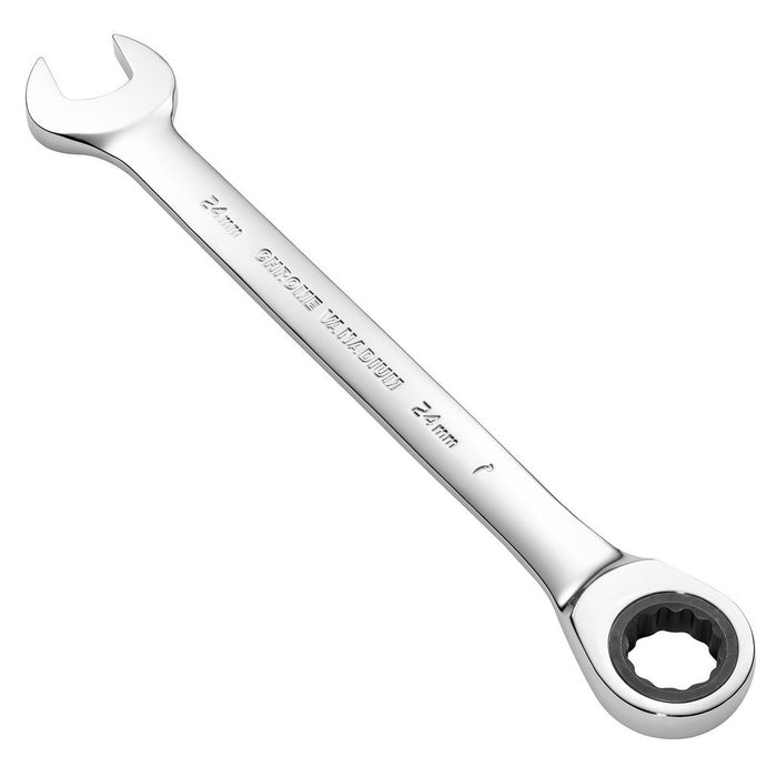Draper Tools Metric Ratcheting Combination Spanner 24mm 31023