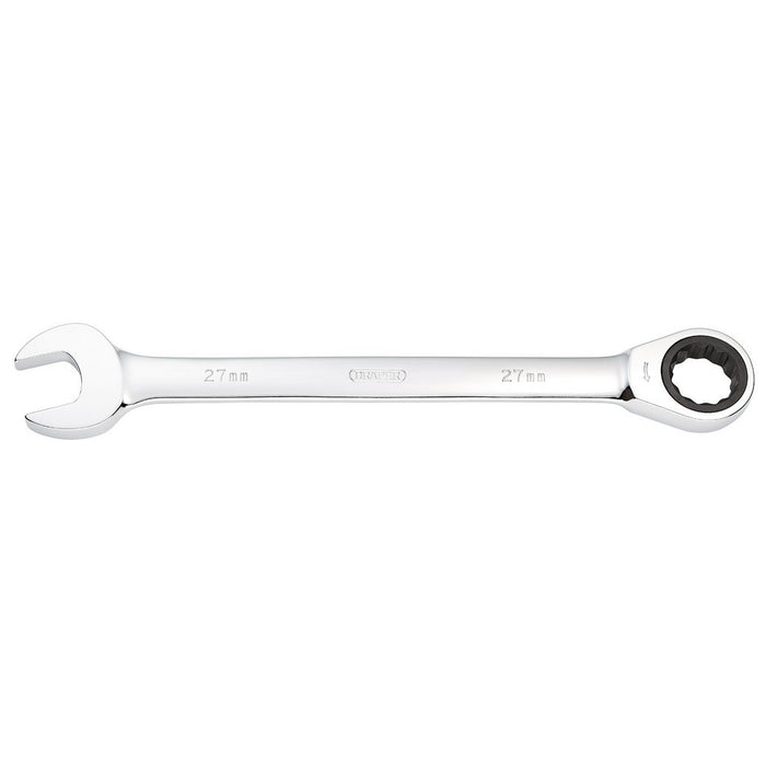 Draper Tools Metric Ratcheting Combination Spanner 27mm 31025