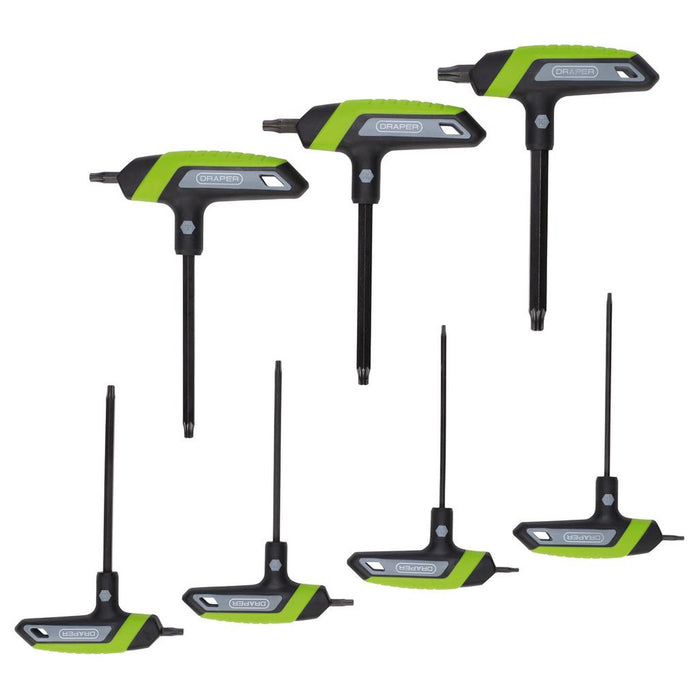 Draper 31120 TX-STAR® and Metric T-Handle Hex Key Set (14 Piece)
