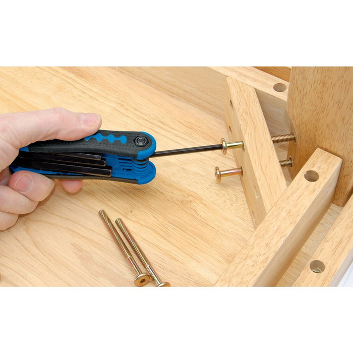 Draper Tools Metric Hexagon Set, 17 Pce