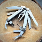 Leatherman 18 Tool Wave Plus Multi-Tool with Nylon Button Sheath