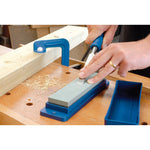 Draper Tools 200x50x25mm Silicone Carbide Sharpening Stone with Box 31696