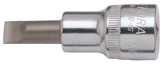 Elora Screwdriver Socket 1/2in plain slot 3200-IS 1.6x8