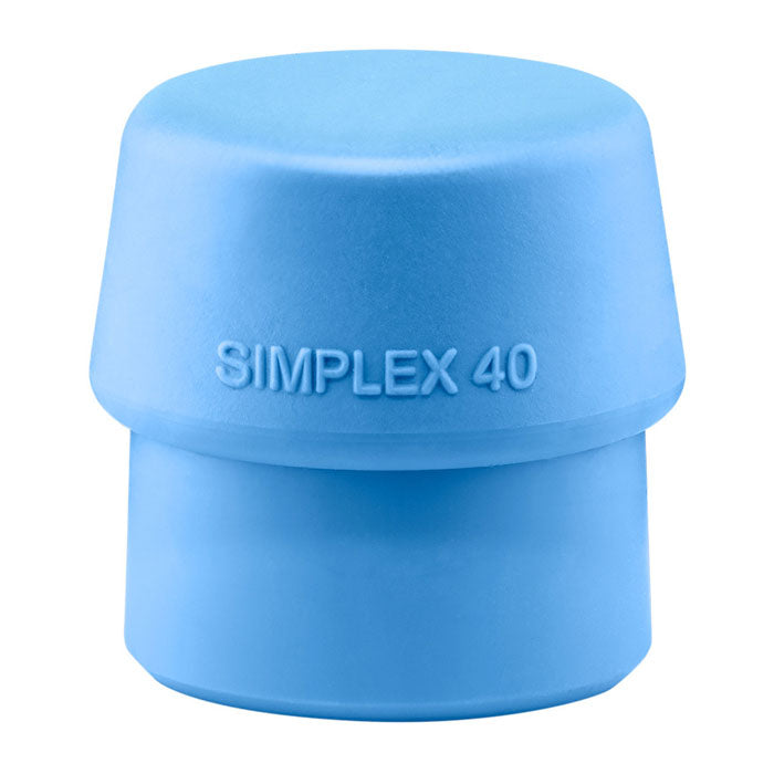 Halder Insert for SIMPLEX Soft-Face Mallet TPE-Soft Blue 47g