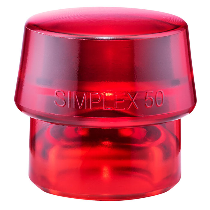 Halder Insert for SIMPLEX Soft-Face Mallet Plastic Red 115g