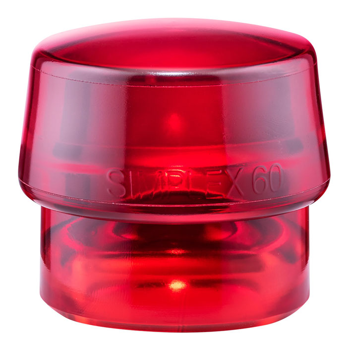 Halder Insert for SIMPLEX Soft-Face Mallet Plastic Red 190g