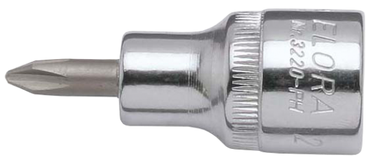 Elora Screwdriver Socket 1/2in cross slot 3220-PH4