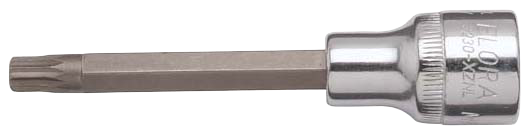 Elora Screwdriver Socket 1/2in long B&S-XZN 3230-XZNL 12x100