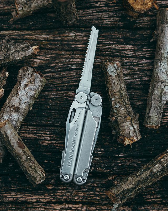 Leatherman 18 Tool Wave Plus Multi-Tool with Nylon Button Sheath