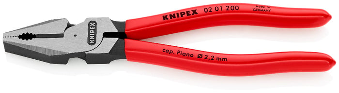 Knipex 02 01 200 SB High Leverage Combination Pliers