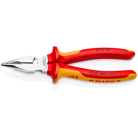 Knipex 08 26 185 Needle-Nose Combination Pliers