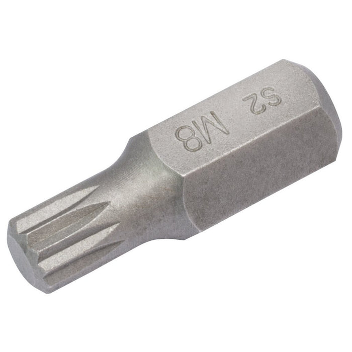 Draper Expert Spline 10mm Insert Bit for Mechanics Bit Sets M8 x 30mm 33341