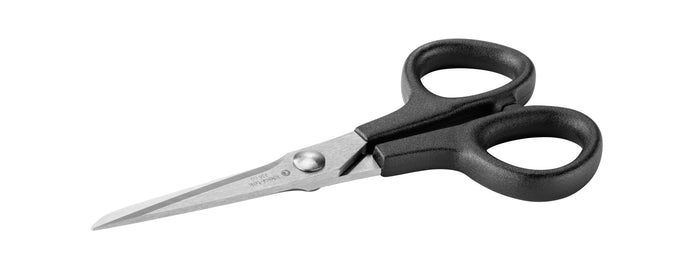 Ideal-Tek Stainless Steel Straight Industrial Scissors 336-50.BK Nylon Handles 135mm
